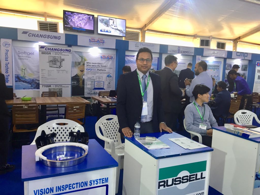 罗素Finex在2018年亚洲医药博览会