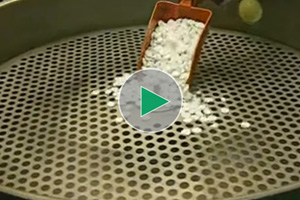 分离片的振动屏幕