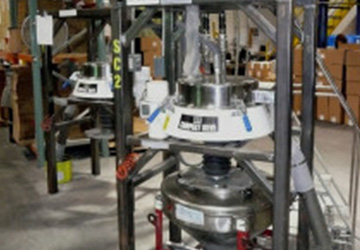 带涂层板的振动屏