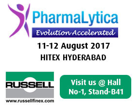 在pharmalytica 2017与Russell finex见面