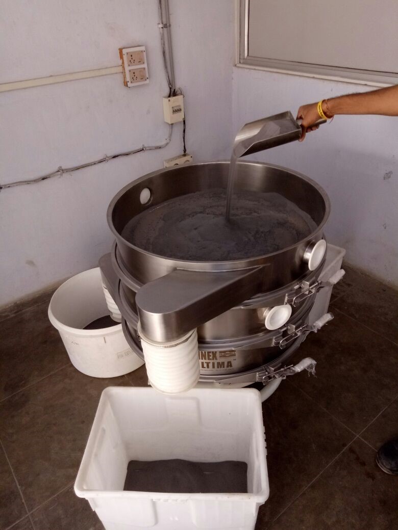 金属粉末的筛分机