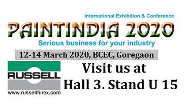 Russell Finex在2020年印度涂料展上